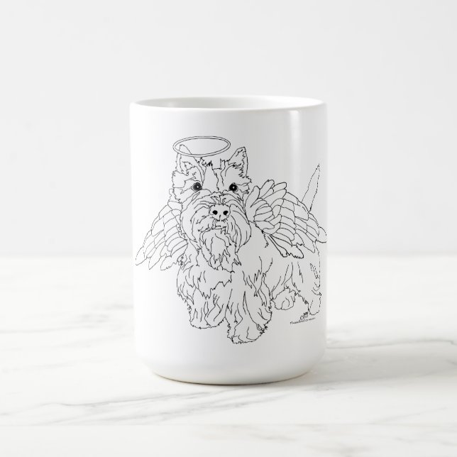 Caneca De Café Anjo do Cão Scottie (Centro)