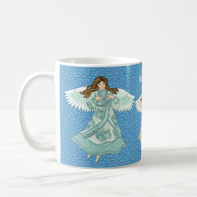 Caneca De Café Anjo do Oceano (Esquerda)