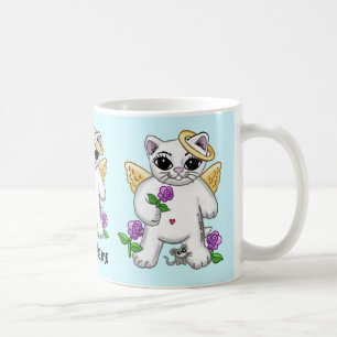 Caneca De Café Anjo gatinho