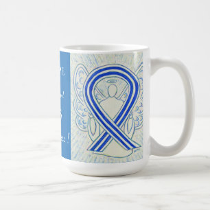 Caneca De Café Anjo Personalizado da Faixa de Opções de Sensibi