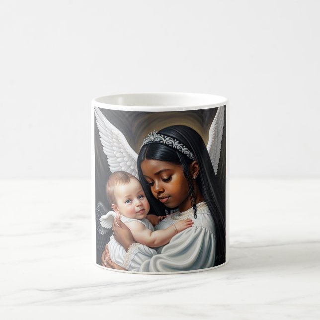 Caneca De Café anjos bebês (Centro)