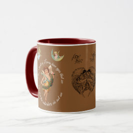 CANECA DE CAFÉ ANJOS & CUPIDOS – DESIGN DE QUERUBI
