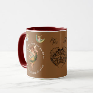 CANECA DE CAFÉ ANJOS & CUPIDOS – DESIGN DE QUERUBI