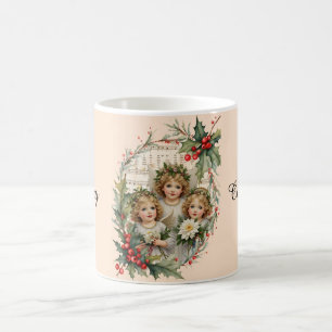 Caneca De Café Anjos de Natal