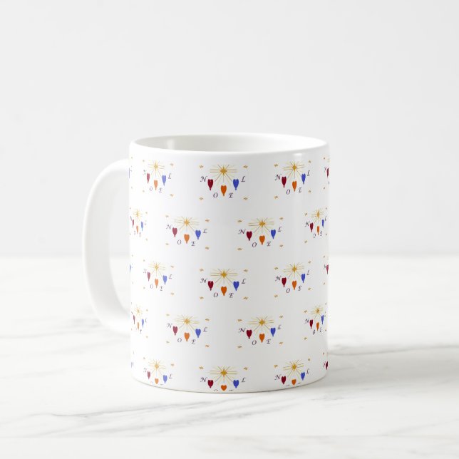 Caneca De Café Anjos de Natal no Star Noel (Frente Esquerda)