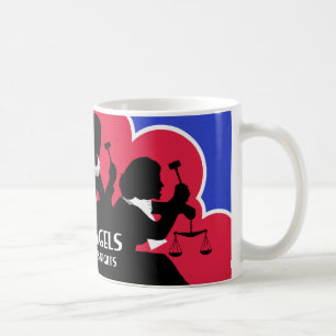Caneca De Café Anjos de SCOTUS - edição (Arma-Livre) não-viole