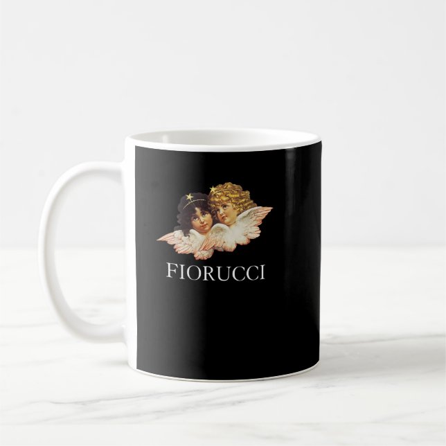 Caneca De Café Anjos de Vintage Fiorucci (Esquerda)