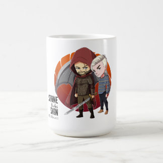 Caneca De Café Ankit e Ethan da Pedra Debaixo da Pele