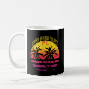 Caneca De Café Anna Maria Island Florida Palm Trees