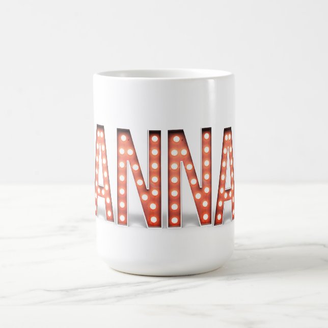 Caneca De Café Anna Marquee Lights (Centro)