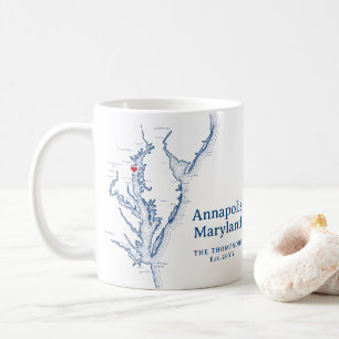 Caneca De Café Annapolis Maryland Gift