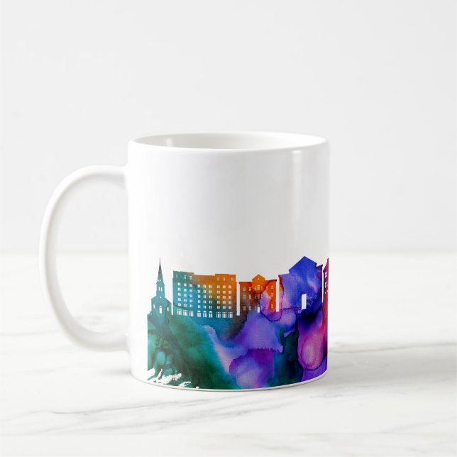 Caneca De Café Annapolis Skyline (Esquerda)
