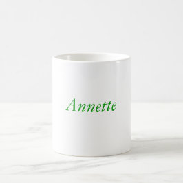 Caneca De Café Annette Coffee Mug