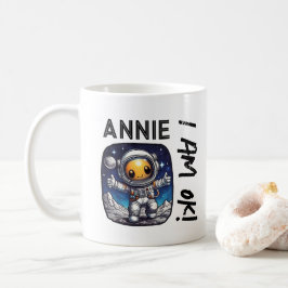 Caneca De Café Annie, estou bem! | Música Letra Gira com Astronau