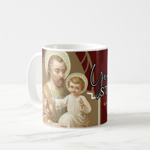 Caneca De Café Ano das Ruas: Joseph Religioso Católico Comemora
