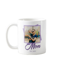 Ano de Fundação da Mamãe com Foto Personalizada