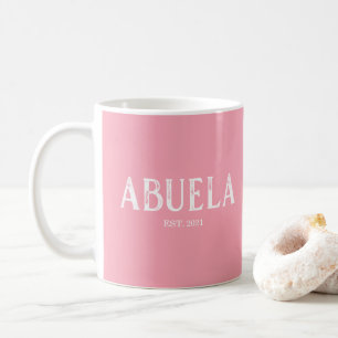 Caneca De Café Ano de Fundação da Vovó Rosa