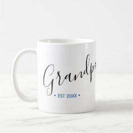Caneca De Café Ano de Fundação Personalizado do Avô