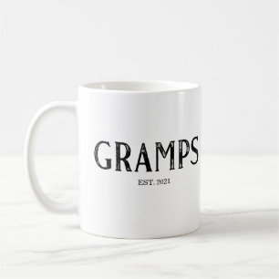 Caneca De Café Ano de Gramps Estabelecido