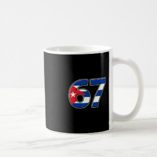 Caneca De Café Ano de Nascimento da Bandeira Cuby Número 67