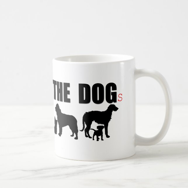Caneca De Café Ano do Cães - Símbolo de Ideograma Chinês Mug (Direita)