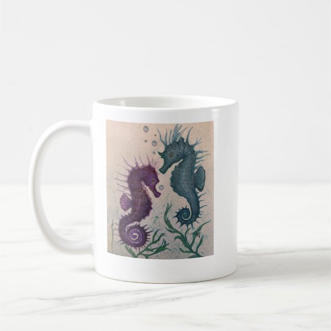 Caneca De Café Ano dos Cavalos-Marinhos (Esquerda)