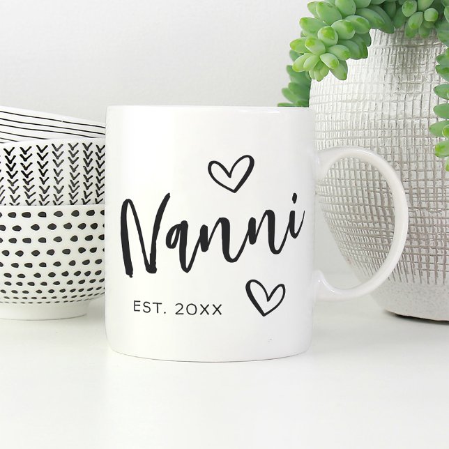 Caneca De Café Ano Nanni Criou Vovó (Criador carregado)
