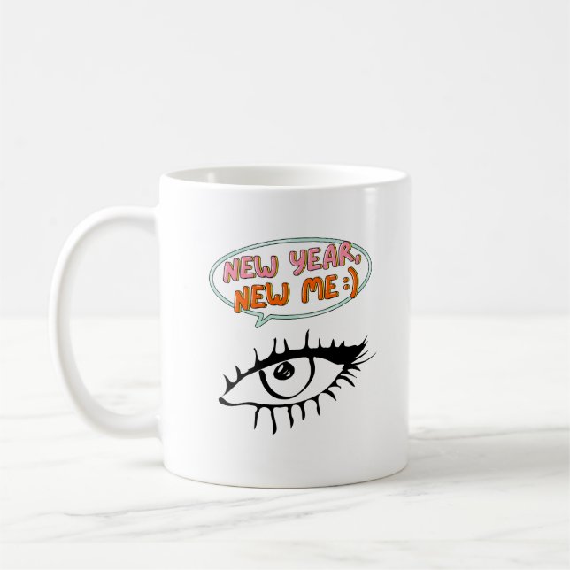 Caneca De Café Ano novo (Esquerda)