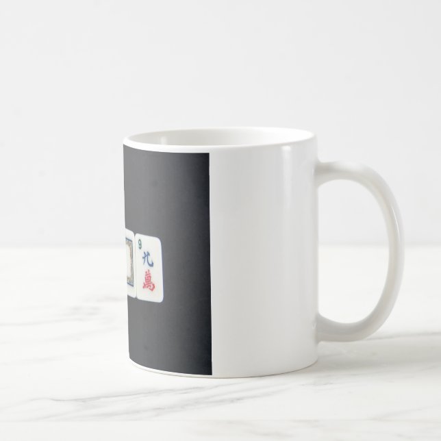 Caneca De Café ano novo mah-jongg (Direita)