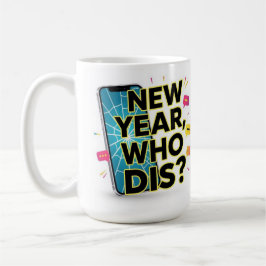 Caneca De Café Ano novo, quem se importa