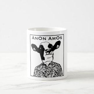 Caneca De Café AnOn AmOs - Vaca do desenhista
