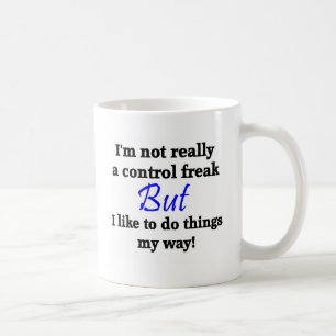 Caneca De Café Anormal de controle engraçado