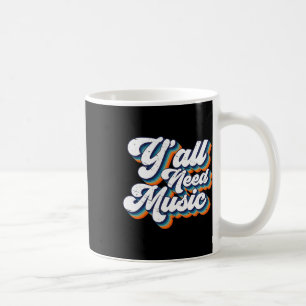Caneca De Café Anos 80 Vocês Precisam de Música Anos 80 Retro Vin