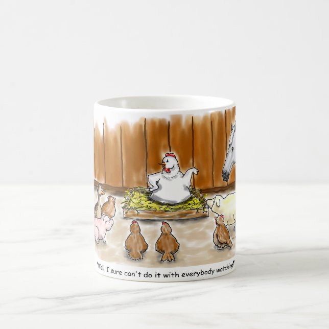 Caneca De Café Ansiedade do desempenho (Centro)