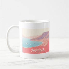 Caneca De Café Antalya Turkey Pastel Viagem
