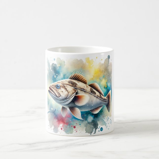 Caneca De Café Antarctic Cod 130724AREF112 - Watercolor (Centro)
