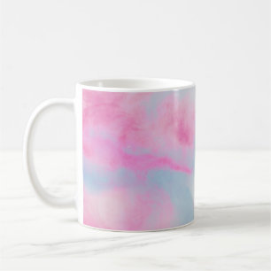 CANECA DE CAFÉ ANTECEDENTES DE PINK E AZUL