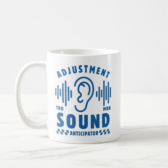 Caneca De Café Antecipador de som de ajuste (Esquerda)