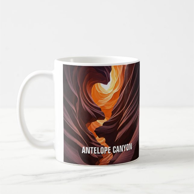 Caneca De Café Antelope Canyon Souvenir (Esquerda)