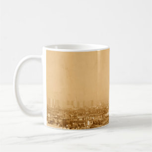 Caneca De Café Anterior paris franceparis, envelhecido, antigo, e