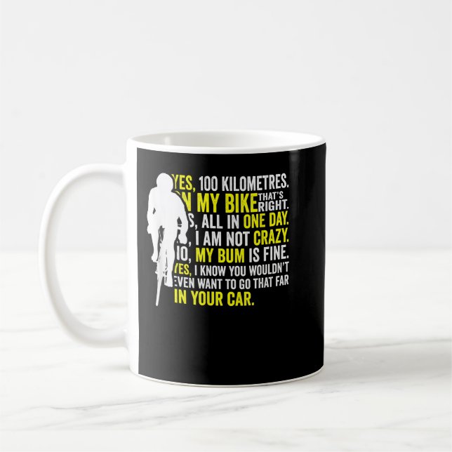 Caneca De Café Antes De Perguntar Ciclismo De Estrada Bicicleta E (Esquerda)