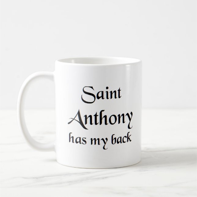 Caneca De Café Anthony santo (Esquerda)
