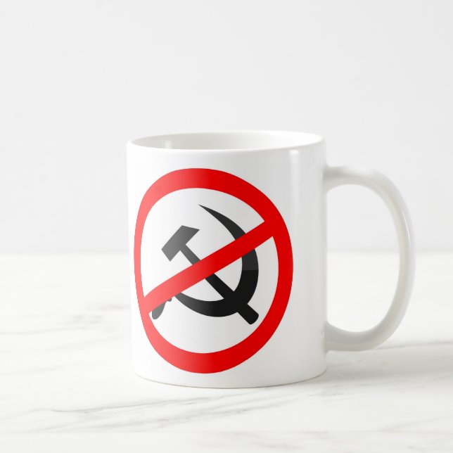 Caneca De Café Anti-Comunismo (Direita)