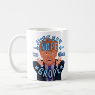 Caneca De Café Anti Donald Trump 2016 Eleição Não ao Chão