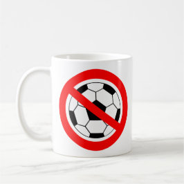 Caneca De Café Anti futebol