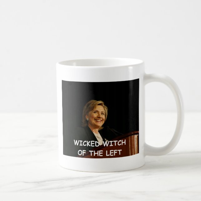 Caneca De Café anti hillary clinton (Direita)