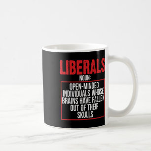 Caneca De Café Anti Liberal Pró Republicano Levantado Voto Direit
