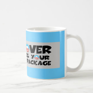 Caneca De Café Anti pacote de estímulo de Obama