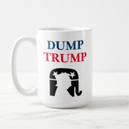 Caneca De Café Anti Presidente Donald Trump Política