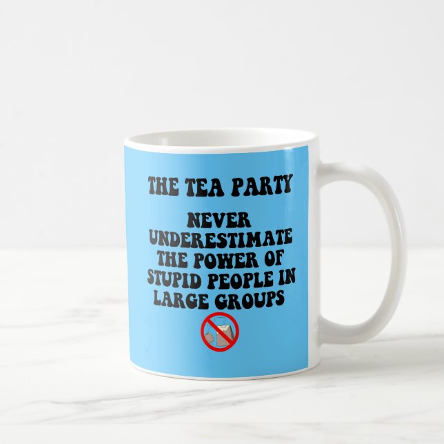 Caneca De Café Anti tea party (Direita)